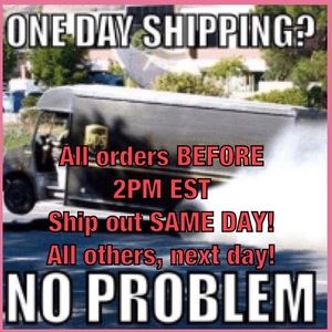 Order before 2pm same day shipping!